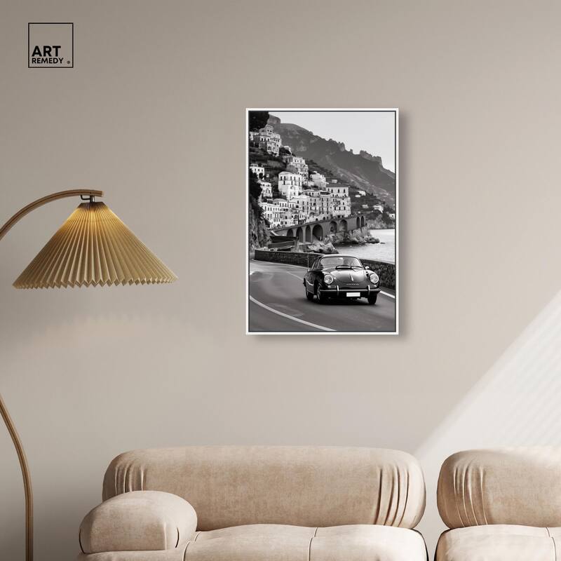 Drive through the Town Canvas by Art Remedy