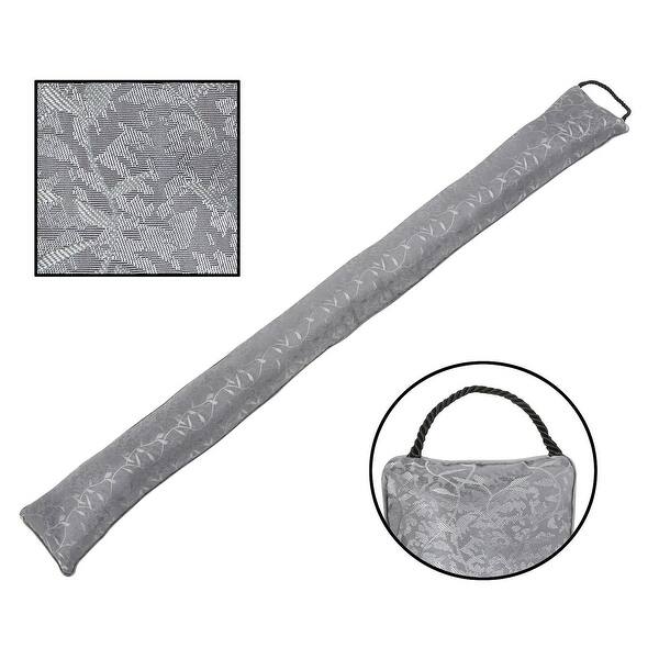 Shop Home District Jacquard Handled Draft Dodger Weighted Door