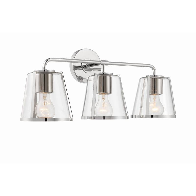 Crystorama Lighting Group FUL-913-CL Fulton 3 Light 23" Wide Vanity