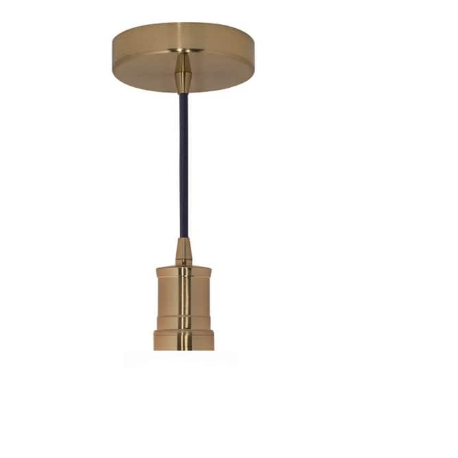 Bulbrite 1- Contemporary Pendant Socket and Canopy