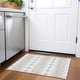 preview thumbnail 123 of 132, Premium Washable Super Soft Diamond Modern Mayfield Rug Ivory - 1'8" x 2'6"
