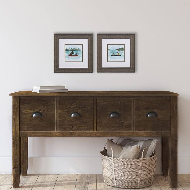 Propac Images Bear Lake Set of 2 Wall Art - Green