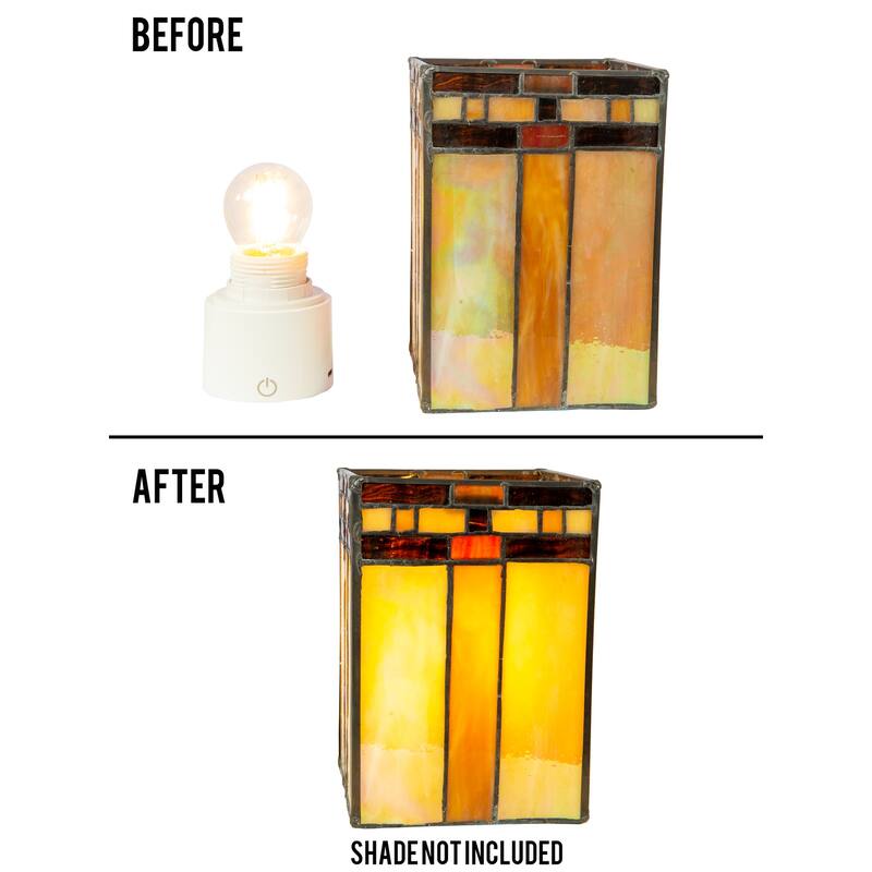 Cordless White Socket Lamp