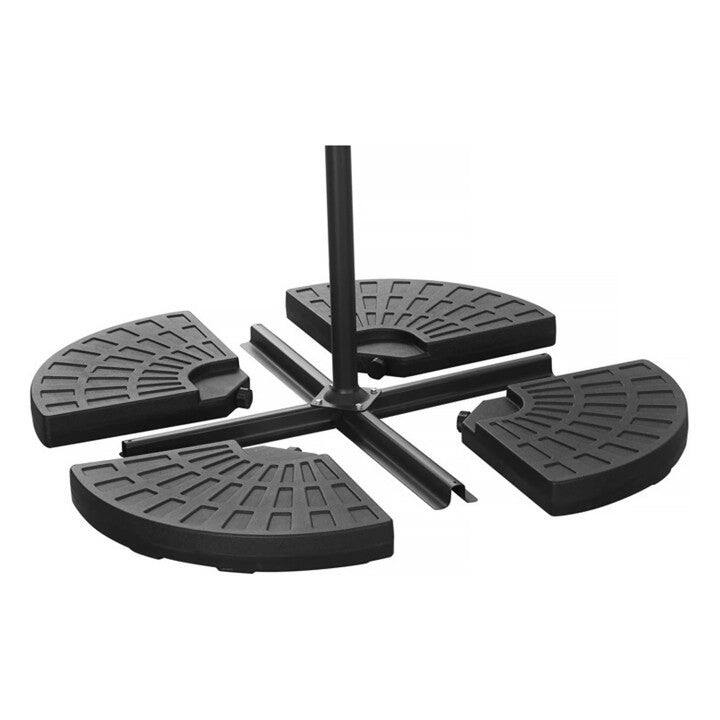 Autlaycil 4 PlateOutdoor Patio Cantilever Umbrella Base Weights