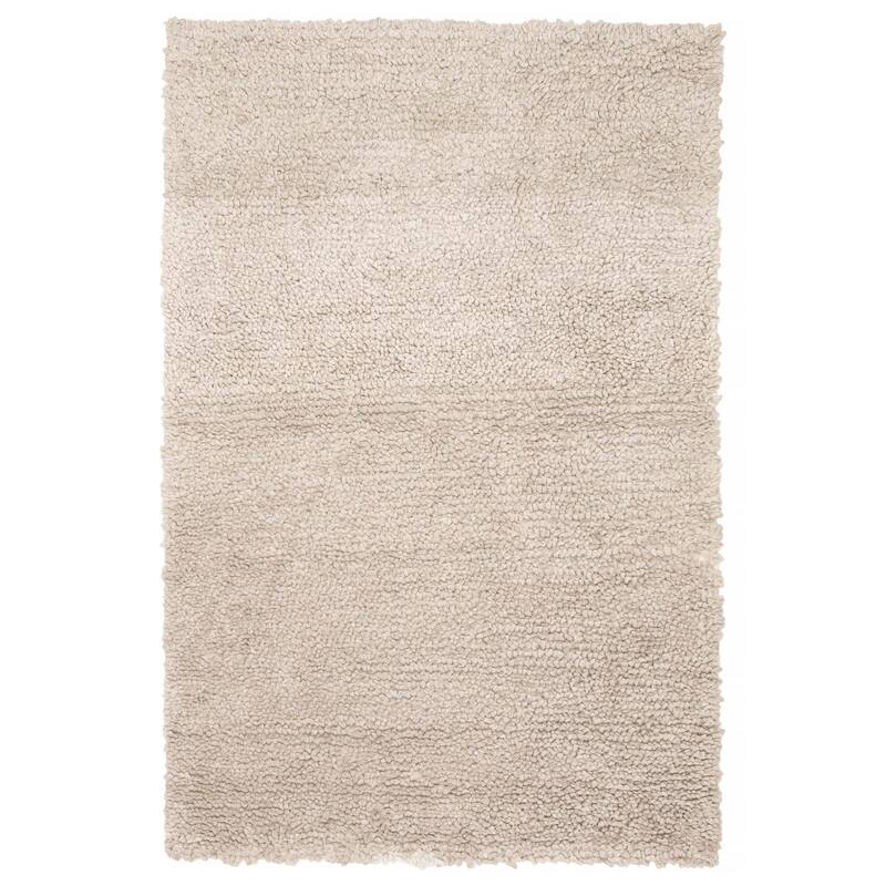 ECARPETGALLERY Braid weave Sienna Grey Wool Rug - 5'0 x 7'4 - Grey - 5'0 x 7'4