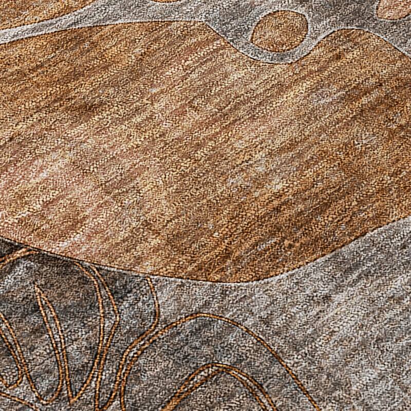 Alrira Artistic Abstract Weather Resistant Versatile Elegance Outdoor Rug