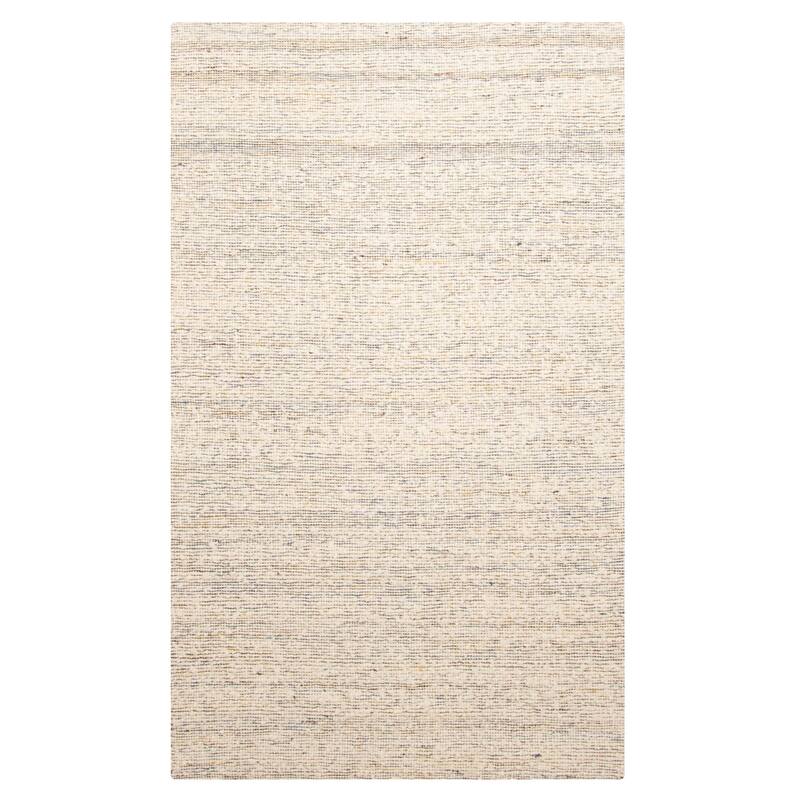 ECARPETGALLERY Braid weave Sienna Cream Wool Rug - 4'11 x 8'1