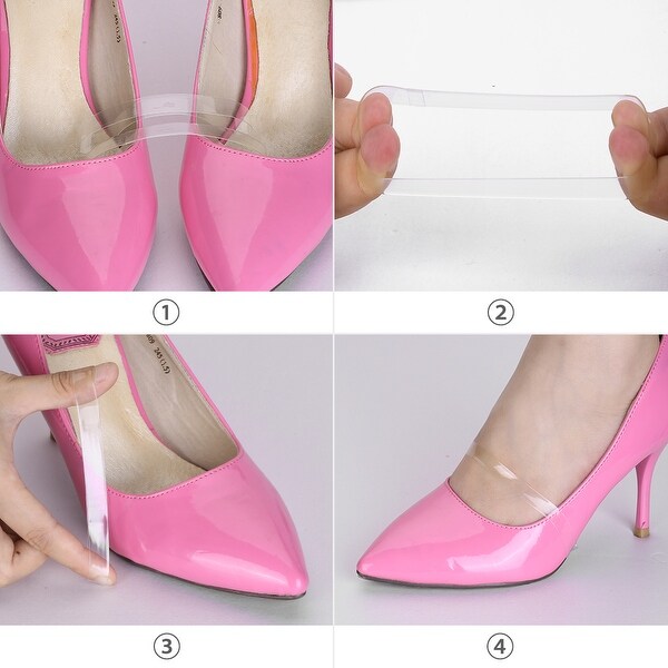 clear elastic shoe straps