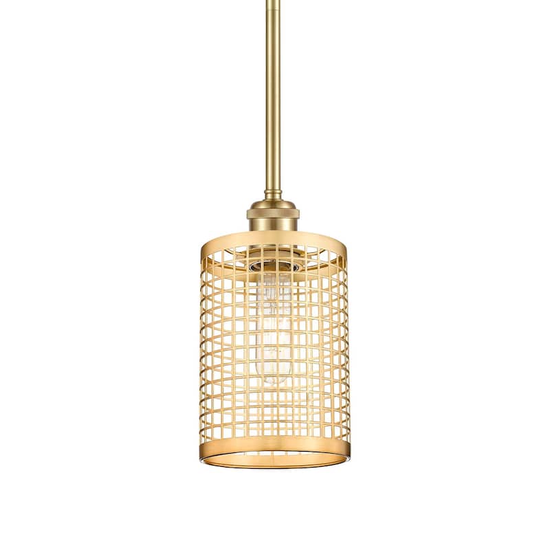 Innovations Lighting 516-1S-10-5 Nestbrook Pendant Nestbrook 5" Wide - Satin Gold