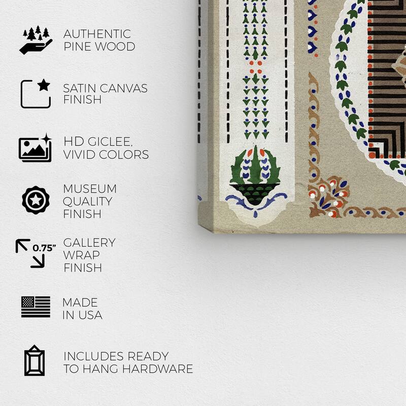 Wynwood Studio Canvas Abstract NATURA EXEMPLARIA Gray and Traditional Wall Art Canvas Print