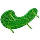 preview thumbnail 21 of 41, 35"Wx65"L Half-Moon Plastic Adjustable Activity Table for 8 - 65"D x 35"W x 14.5" - 23.75"H