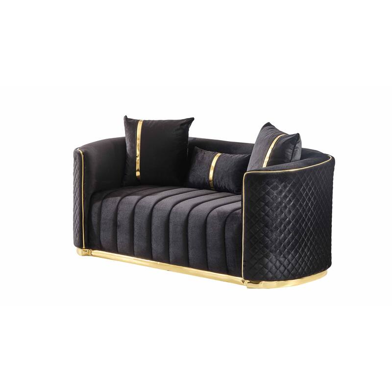 Avola 3 Pieces Living Room Sets 1 Sofa 1 Love seat 1 Chair