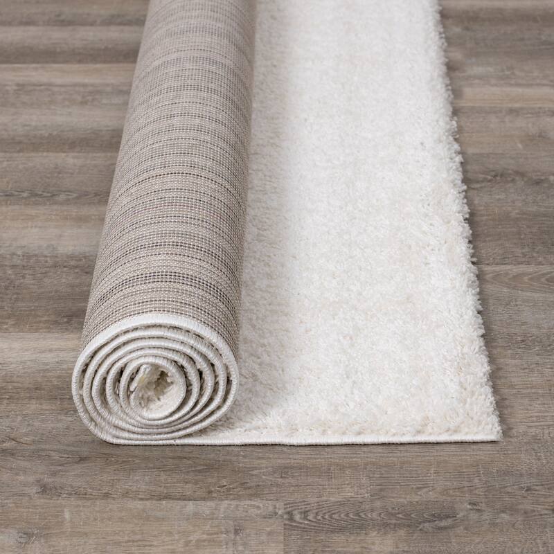 Brooklyn Collection - Cream Tonal Solid Rug