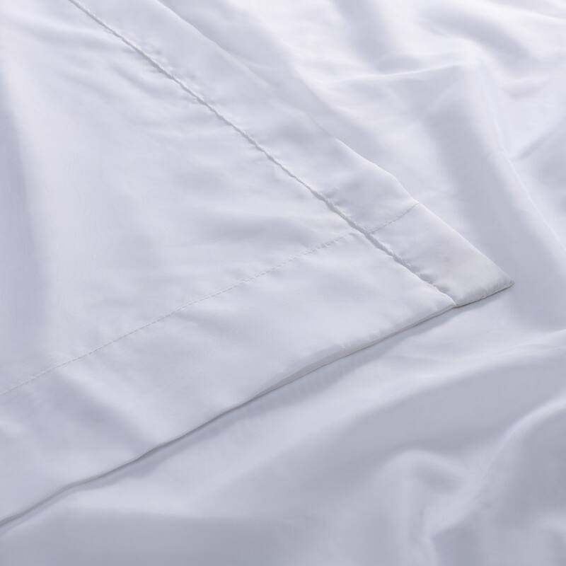 Exclusive Fabrics Extra Wide Voile Sheer Curtains for Bedroom & Living Room Curtains (1 Panel)