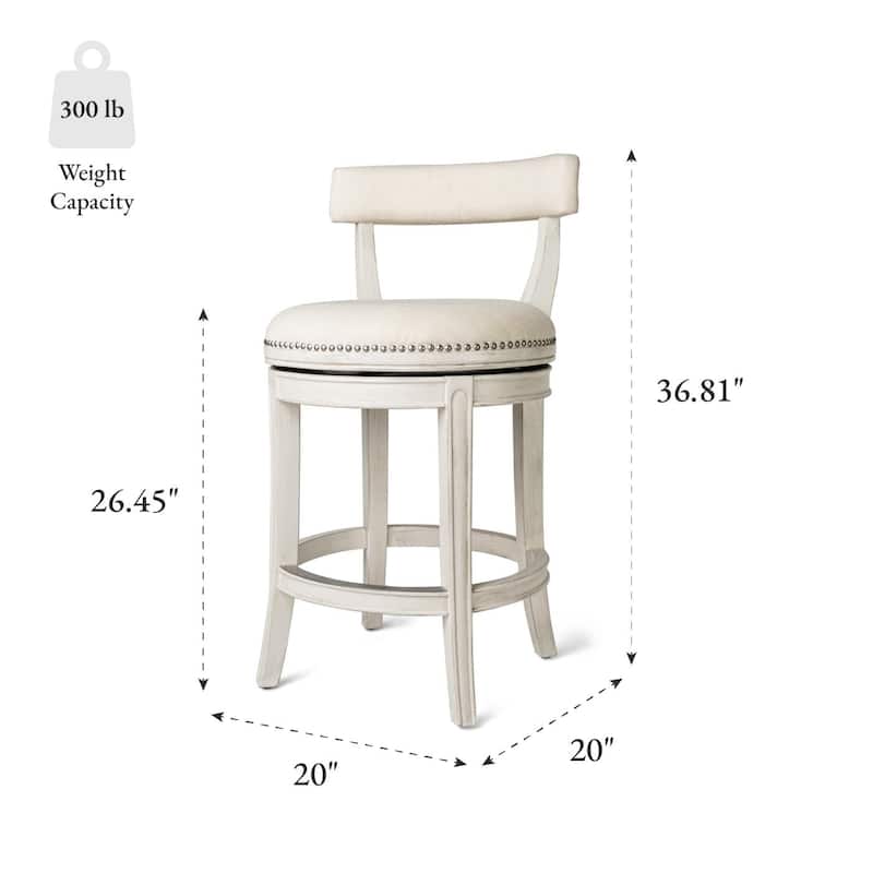 Maven Lane Alexander Swivel Kitchen Stool