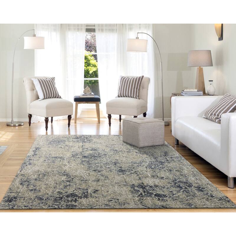 Dynamic Rugs Quartz Traditional Area Rug