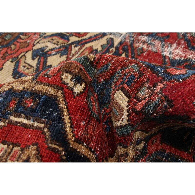 ECARPETGALLERY Hand-knotted Antalya Vintage Red Wool Rug - 3'3 x 5'10