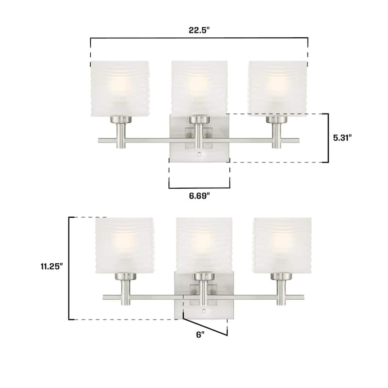 Westinghouse Alexander Two-Light Indoor Wall Fixture