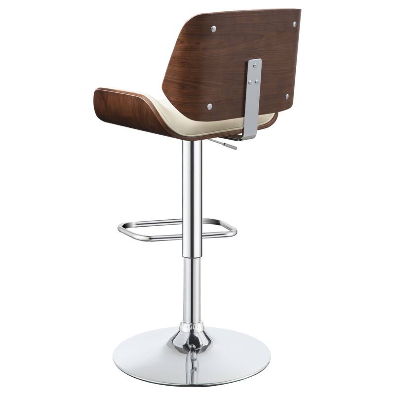 Folsom Adjustable Height Pedestal Base Bar Stool