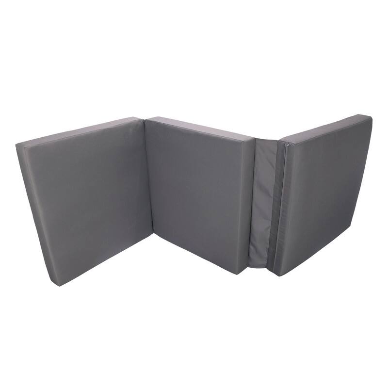 79" Outdoor Lounge Chaise Patio Furniture Set With Lounge Cushion