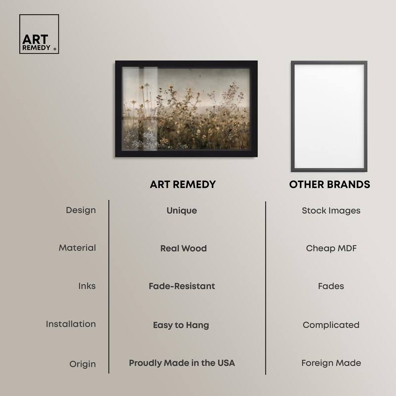 Meadow Mystique I Shadowbox by Art Remedy