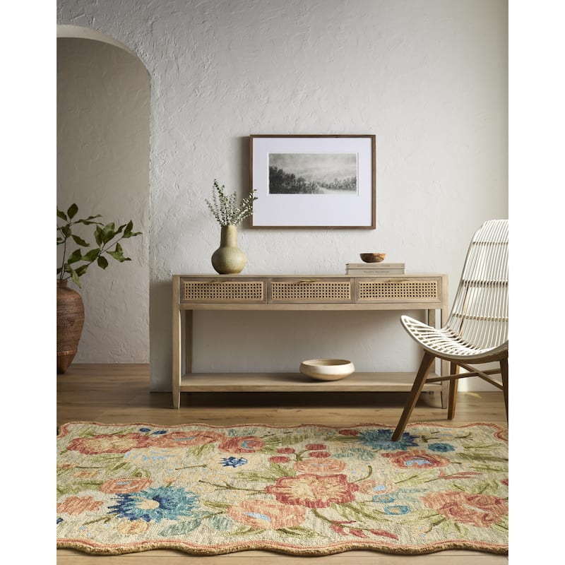 Livabliss Fairfax Global Area Rug - Terracotta - 2' x 3'