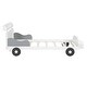 preview thumbnail 24 of 34, Car-Shaped Platform Bed Pine Wood Platform Bed with Headboard and Footboard Storage Shelves for Girls, Boys Bedroom