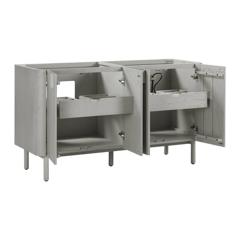 Avanity Blakely 60 in. Vanity Only in Gray Oak finish