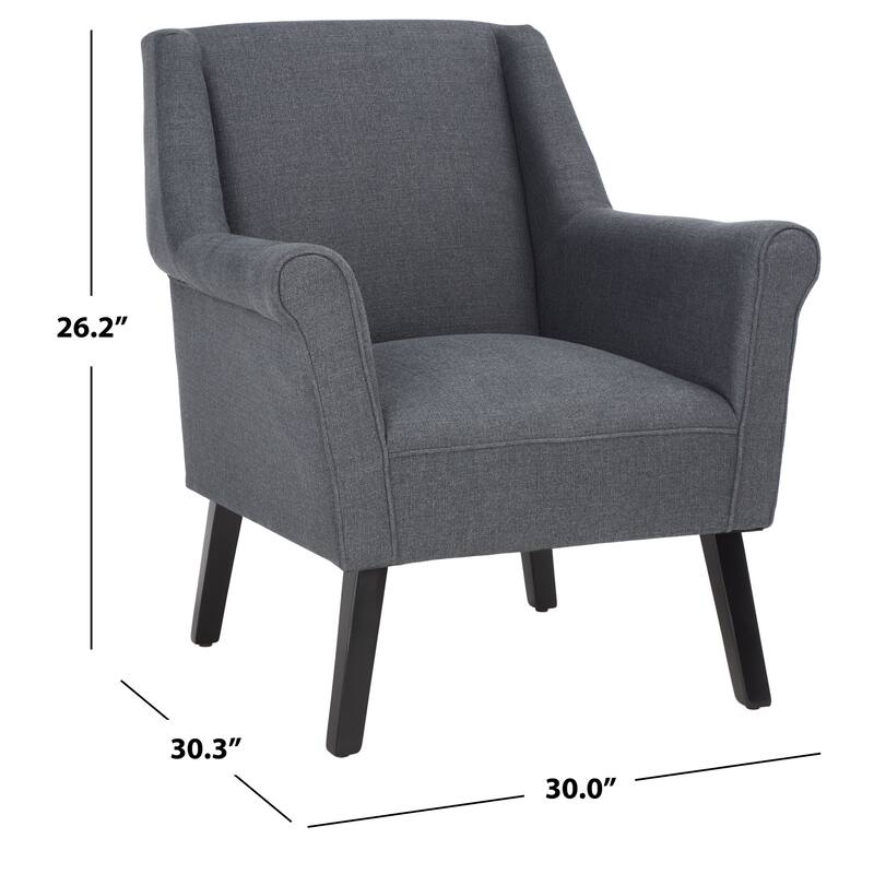 SAFAVIEH Selina Accent Chair - 30" W x 30.3" L x 26.2" H - 30Wx30Dx26H