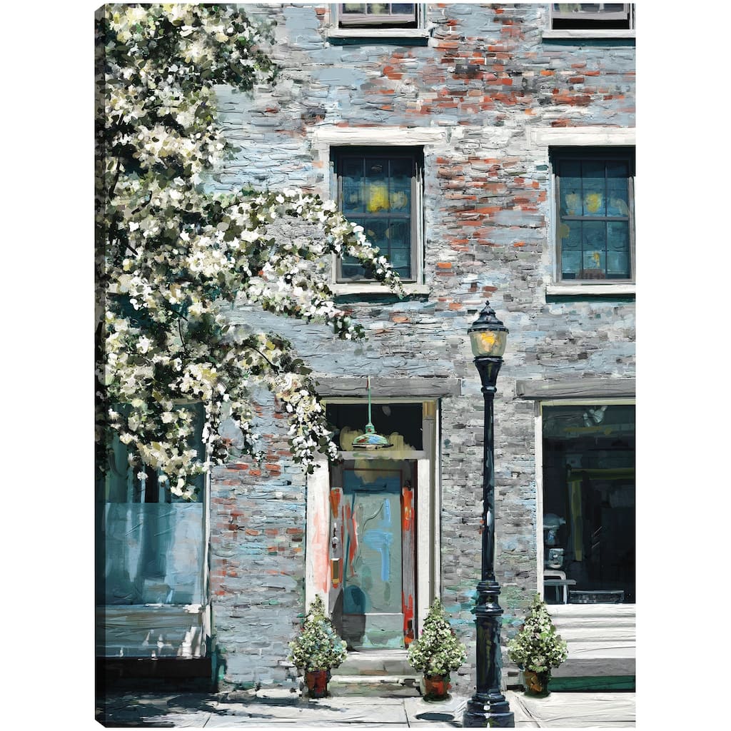 Rue du Village By Studio Arts Canvas Art Print
