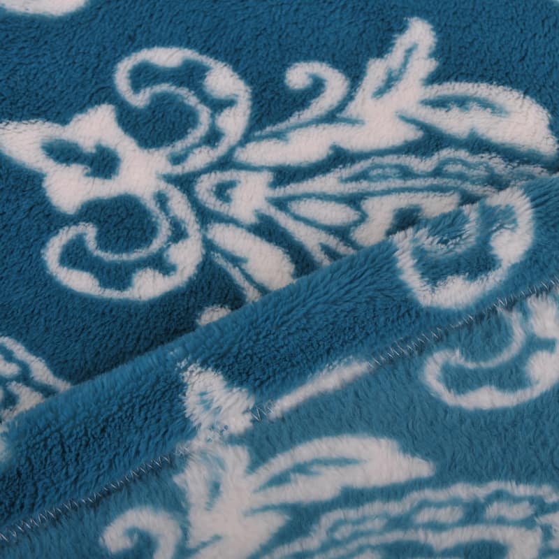 Flannel Velvet Hennessy Couch Cover Throw Blanket, 60" x 70"