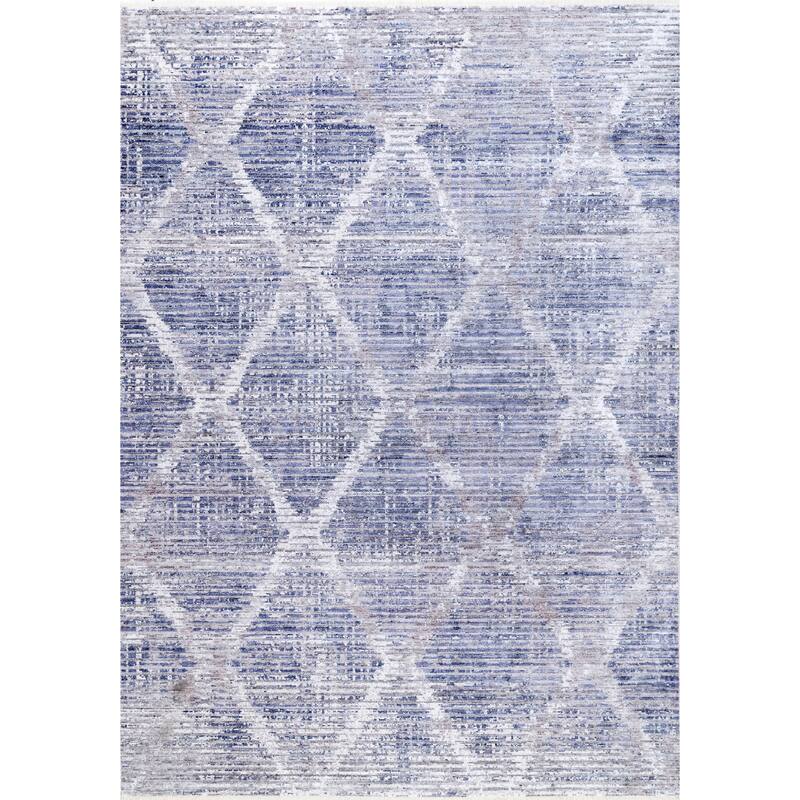 Nuloom Modern Geometric Trellis Kyle Area Rug