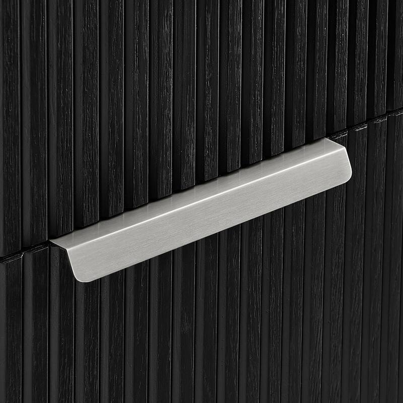 Santarem Solid Wood Partitioned Storage Cabinet