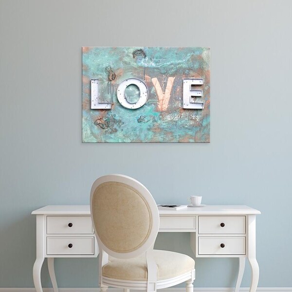 Easy Art Prints Kent Youngstrom's 'Love Patina II' Premium Canvas Art