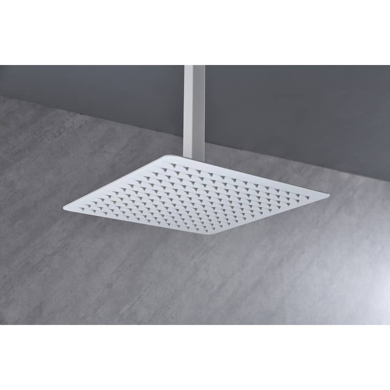 Rain Shower Head High Pressure Rainfall Showerhead Water Saving