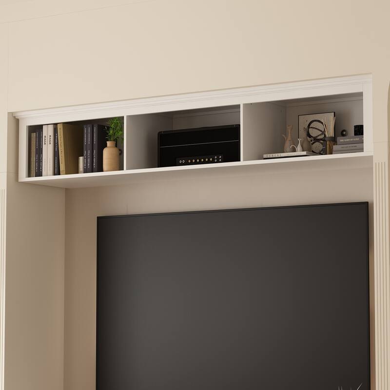 Home Modern Entertainment Center Large Tv Stand Console Table Modular