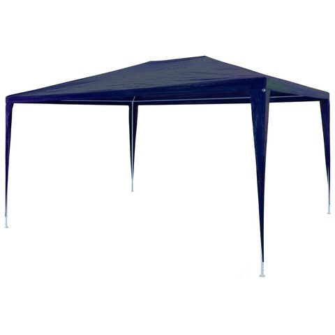 vidaXL Party Tent 118.1"x157.5" PE Blue