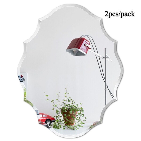 Mirror Trend Beveled Venetian Frameless Mirror Set - 28*22*0.71. Opens flyout.