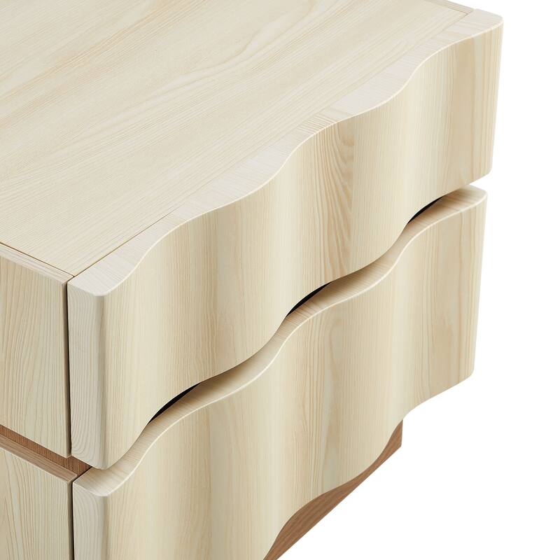Isola 2 Drawer Nightstand