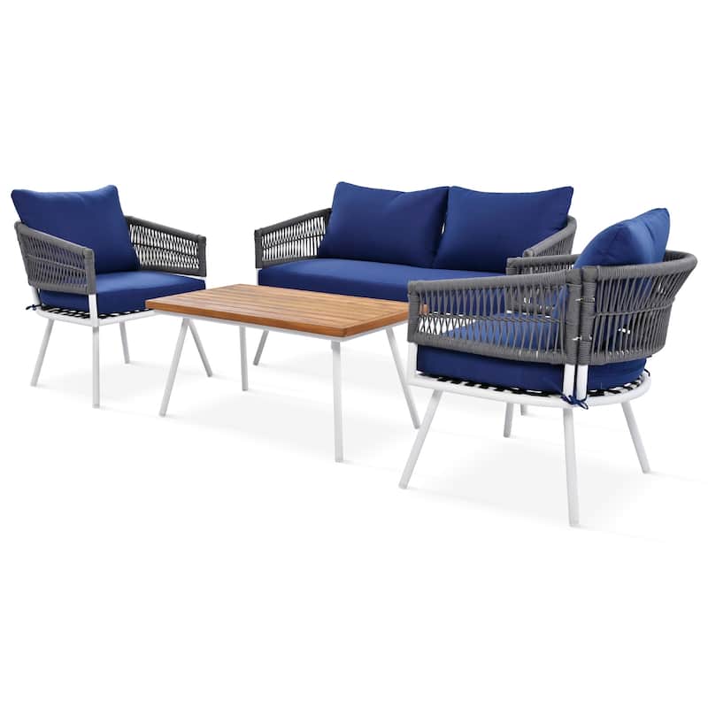 4-Piece Patio Conversation Set