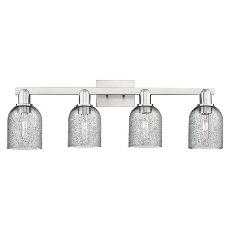 Innovations Lighting Endless Possibilities Arcadia - Caledonia - 4 Light 32" Bath Vanity Light - Charcoal/Brushed Satin Nickel