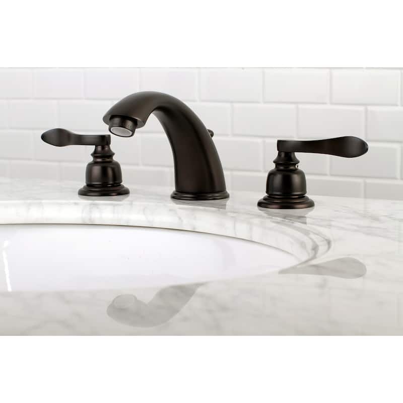 Kingston Brass NuWave French 1.2 GPM Widespread Bathroom Faucet with
