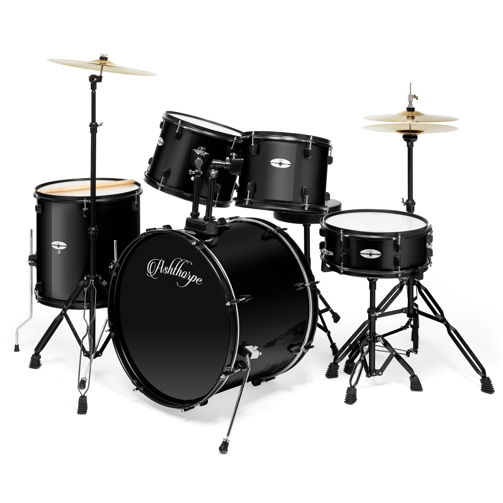 Shop Black Friday Deals On Adult Drum Set With Remo Heads Set Of 5 By Ashthorpe Overstock 29082033