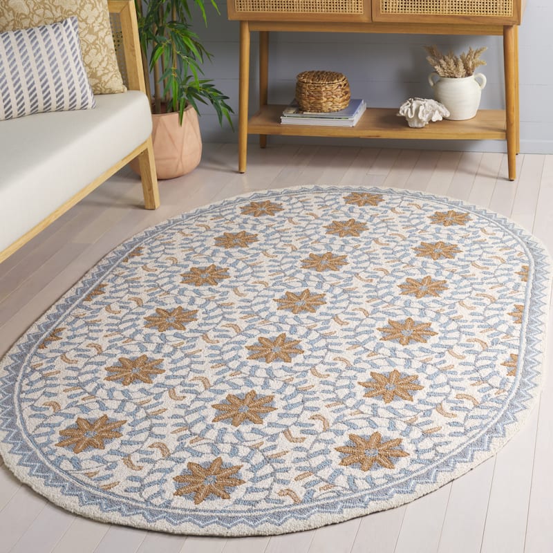 SAFAVIEH Handmade Chelsea Vermont French Country Wool Rug