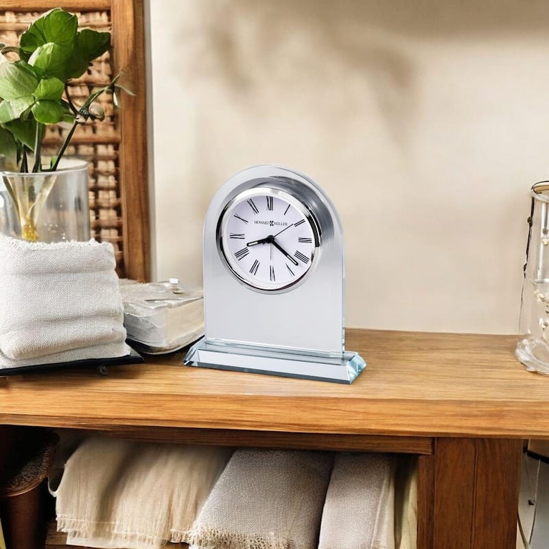 Howard Miller Vesta Table Clock - Clear