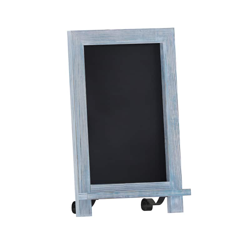 Freestanding Tabletop or Wall Mount Magnetic Chalkboard