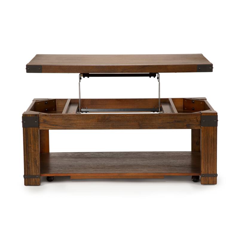 Steve Silver Aldridge 48-Inch Rectangle Lift Top Coffee Table
