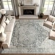 preview thumbnail 39 of 43, Bohemian Faux Cashmere Rug 9' x 12' - Grey