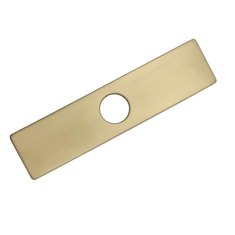 STYLISH Single Hole Kitchen Faucet Plate - Brushed Gold