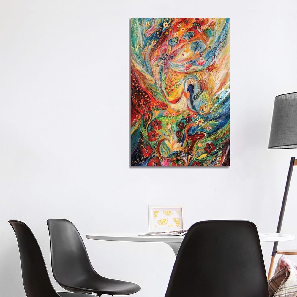 iCanvas "The Angels On Wedding Triptych. Middle Panel" by Elena Kotliarker Canvas Print